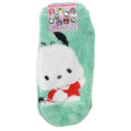 Japan Sanrio Fluffy Kid Socks - Pochaccho : Hi - 1