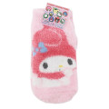 Japan Sanrio Fluffy Kid Socks - My Melody - 1