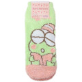 Japan Sanrio Fluffy Socks - Keroppi / Sleepy - 1