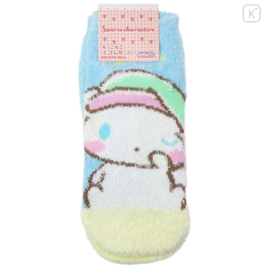 Japan Sanrio Fluffy Socks - Cinnamoroll / Sleepy - 1