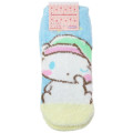 Japan Sanrio Fluffy Socks - Cinnamoroll / Sleepy - 1