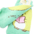 Japan San-X Fluffy Socks - Sumikko Gurashi / Penguin? Green - 2
