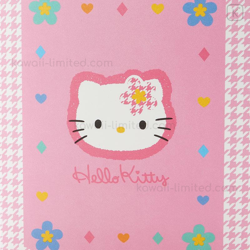 Japan Sanrio Iron-on Applique Patch - Hello Kitty / Flower