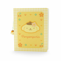 Japan Sanrio Original Card File - Pompompurin / Houndstooth Flower