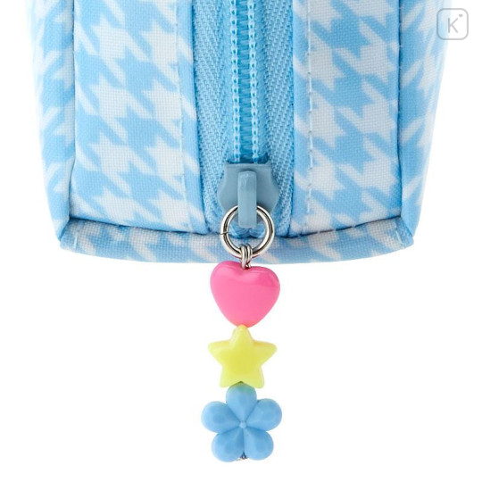 Japan Sanrio Original Pouch - Cinnamoroll / Houndstooth Flower - 7