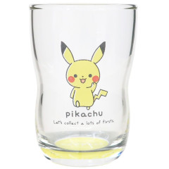 Japan Pokemon Glass Tumbler - Pikachu / Monpoke