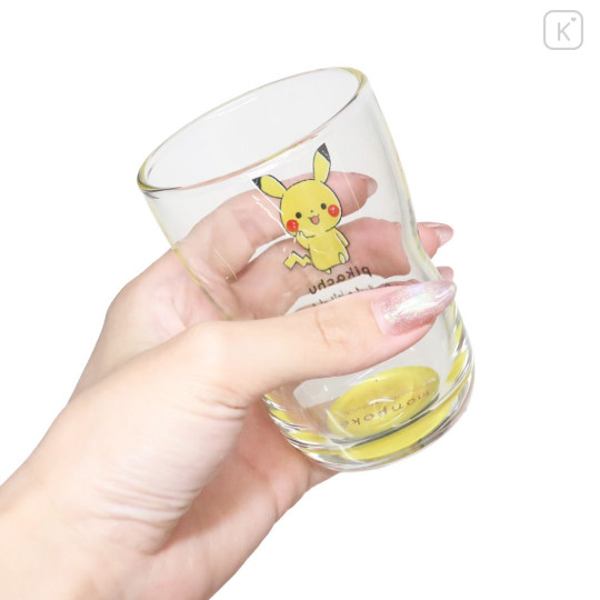 Japan Pokemon Glass Tumbler - Pikachu / Monpoke - 2