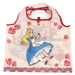 Japan Disney Eco Shopping Bag - Alice in Wonderland & Rabbit
