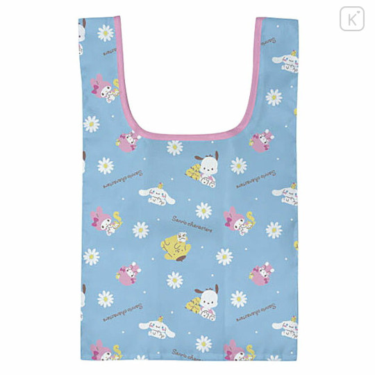 Japan Sanrio Eco Shopping Bag - Characters : Daisy Blue - 1