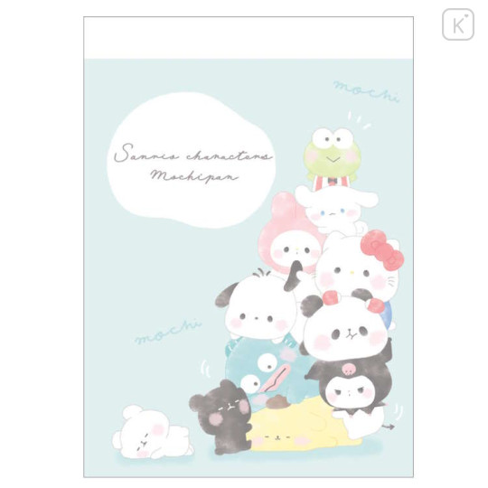 Japan Sanrio Mini Notepad - Funyumaru : Blue - 1