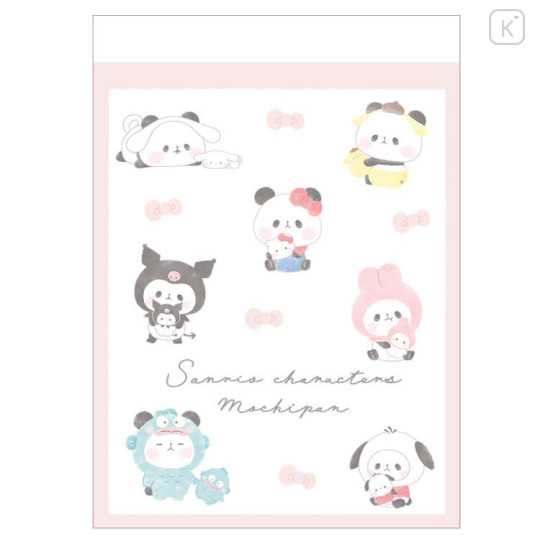 Japan Sanrio Mini Notepad - Funyumaru / Panda - 1