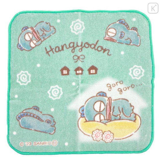 Japan Sanrio Handkerchief - Hangyodon / Good Night - 1