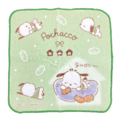 Japan Sanrio Handkerchief - Pochacco / Good Night