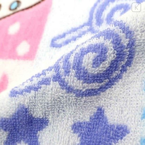 Japan Sanrio Jacquard Towel Handkerchief - Cinnamoroll / Milk Friend - 2