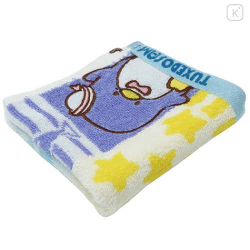 Japan Sanrio Jacquard Towel Handkerchief - Tuxedo Sam / Friend - 3