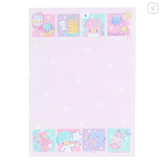 Japan Sanrio Original A6 Memo Set - Little Twin Stars 2023 - 5