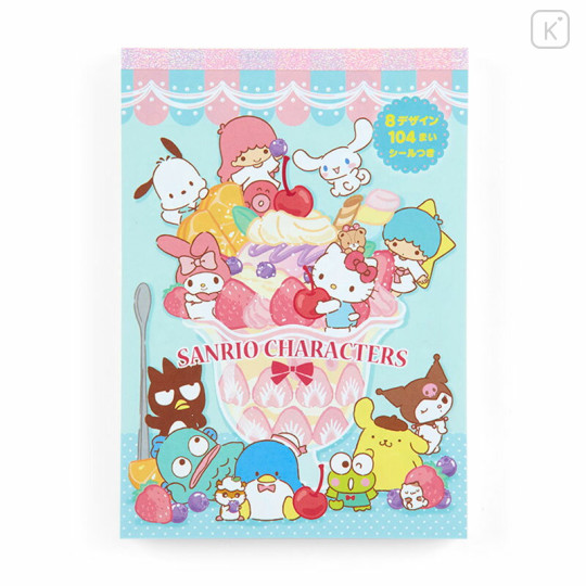Japan Sanrio Original A6 Memo Set - Mix - 3