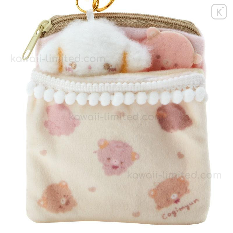 Plush Pass Case Cogimyun Sanrio Puroland 2023 - Meccha Japan