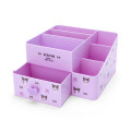 Japan Sanrio Original Cosmetic Storage Box - Kuromi - 2