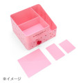 Japan Sanrio Original Cosmetic Storage Box - Kuromi - 3