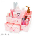 Japan Sanrio Original Cosmetic Storage Box - Kuromi - 5