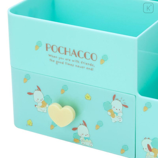 Japan Sanrio Original Cosmetic Storage Box - Pochacco - 4