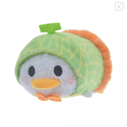 Japan Disney Store Tsum Tsum Mini Plush (S) - Donald Duck : Hokkaido Melon - 1