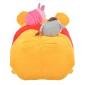 Japan Disney Store Tsum Tsum Fluffy Plush Tissue Box Cover - Pooh : Piglet 10th Anniversary - 6