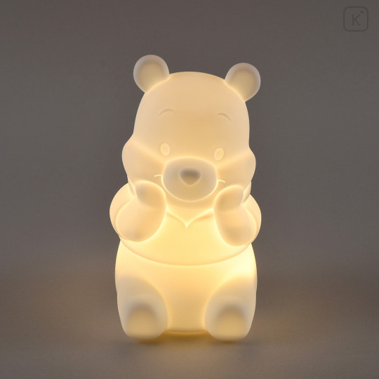 Japan Disney Store Battery-Powered Mascot LED Nightlight - Winnie The Pooh : Smile - 1
