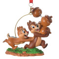 Japan Disney Store Ornament Figure - Chip & Dale : Chasing Each Other - 1