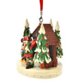 Japan Disney Store Ornament Figure - Mickey & Minnie : Snow Holiday - 2