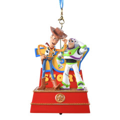 Japan Disney Store Ornament Figure - Toy Story / Woody & Buzz
