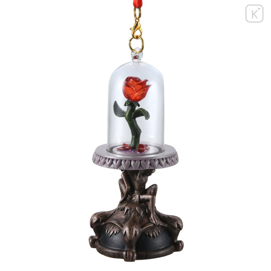 Japan Disney Store Ornament LED Figure - Beauty and The Beast : Magic Rose - 3