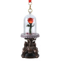 Japan Disney Store Ornament LED Figure - Beauty and The Beast : Magic Rose - 4