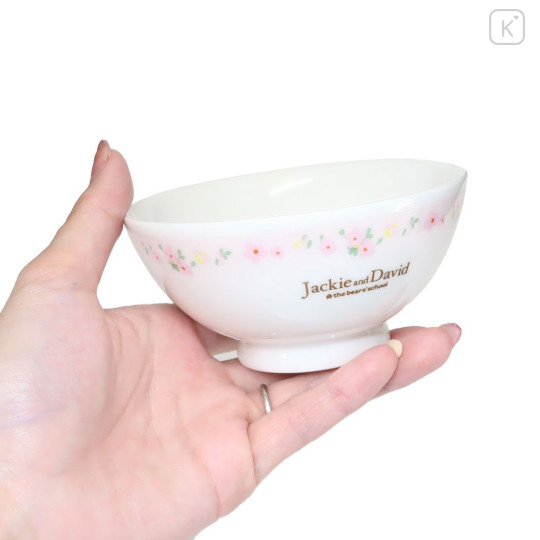 Japan The Bears School Rice Bowl - Jackie & David / Flower Crown - 2