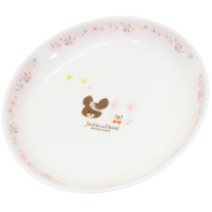 Japan The Bears School Plate - Jackie & David / Flower Crown