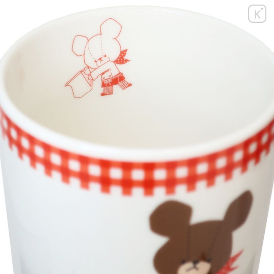 Japan The Bears School Porcelain Mug - Cooking Jackie / Gingham - 2