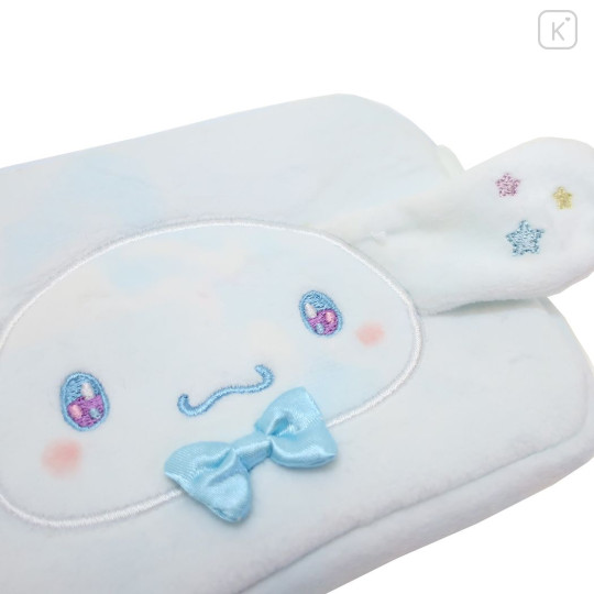 Japan Sanrio Mini Pouch & Tissue Case - Cinnamoroll / Dreamy - 4