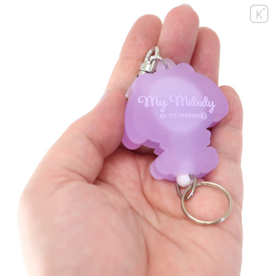 Japan Sanrio Rubber Reel Key Chain - My Melody / Love Eyes - 2