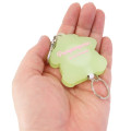 Japan Sanrio Rubber Reel Key Chain - Pompompurin / Love Eyes - 2