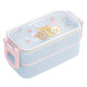 Japan San-X Tier Bento Lunch Box & Chopstick - Rilakkuma / Picnic