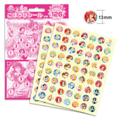 Japan Disney Sticker 126 pcs - Princess Gathering