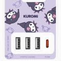 Japan Sanrio Tabletop Power Strip with Usb & Usb-C Ports - Kuromi - 4