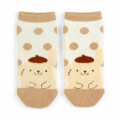 Japan Sanrio Original Fluffy Socks - Pompompurin - 1