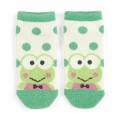 Japan Sanrio Original Fluffy Socks - Keroppi - 1