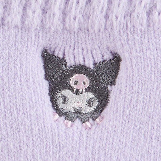 Japan Sanrio Original Warm Socks - Kuromi - 2