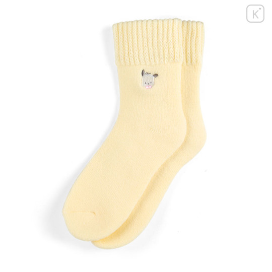 Japan Sanrio Original Warm Socks - Pochacco - 1