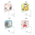 Japan Moomin Letter Envelope Book - Friends / Story Garden - 3