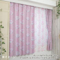 Japan Sanrio Light-blocking and Heat-insulating Curtain 2pcs Set 100×135cm - My Melody & My Sweet Piano - 5