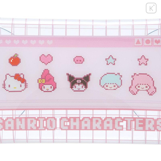 Japan Sanrio Clear Multi Case - Bit / Pink - 4